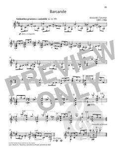 Barcarole von Alexandre Tansman (Download) 