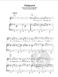 Malaguena von Ernesto Lecuona Casado 