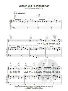 Just An Old Fashioned Girl von Marve Fisher 