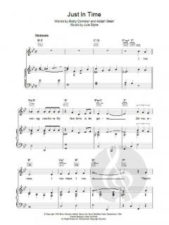 Just In Time von Frank Sinatra 