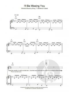 I'll Be Missing You von Sting 