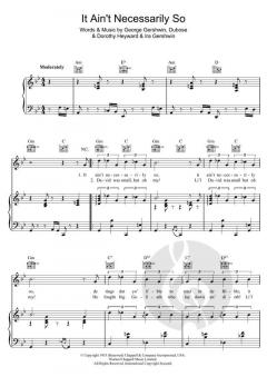 It Ain't Necessarily So von Dorothy Heyward 
