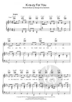 K-ra-zy For You von George Gershwin 