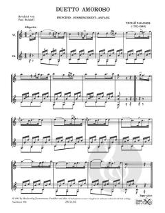 Duetto amoroso von Niccolò Paganini 