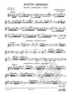 Duetto amoroso von Niccolò Paganini 