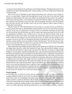 Teaching the Child Singer von Dana Lentini 