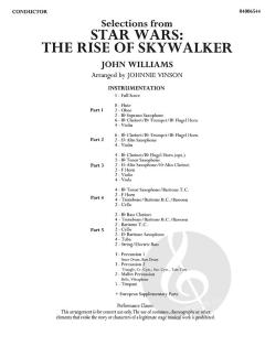 Selections from Star Wars: The Rise of Skywalker von John Williams 