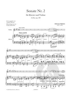 Sonate Nr. 2 A-Dur op. 100 von Johannes Brahms 