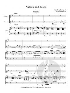 Andante and Rondo op. 25 von Franz Doppler 