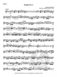Flute Sonatas von Johann Sebastian Bach 