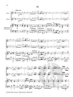 Double Flute Concerto in G Major von Johann Joachim Quantz 