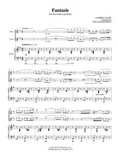 Fantaisie von Gabriel Fauré 