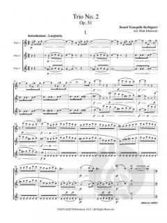 Trio No. 2 op. 51 von Antoine Benoit Tranquille Berbiguier 