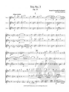 Trio No. 3 op. 51 von Antoine Benoit Tranquille Berbiguier 