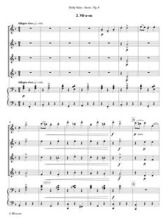 Dolly Suite von Gabriel Fauré 