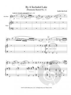 By a Secluded Lake von Austin Alan Scott 