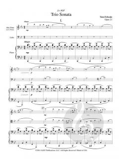 Trio Sonata op. 21 von Tom Febonio 