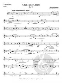 Adagio and Allegro op. 70 von Robert Schumann 