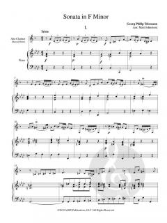 Sonata in F Minor von Georg Philipp Telemann 