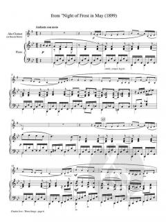 3 Songs von Charles Ives 