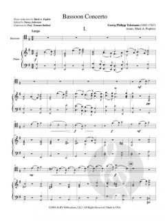 Bassoon Concerto von Georg Philipp Telemann 