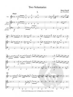 2 Voluntaries von Henry Purcell 