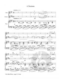 5 Short Pieces von César Cui 