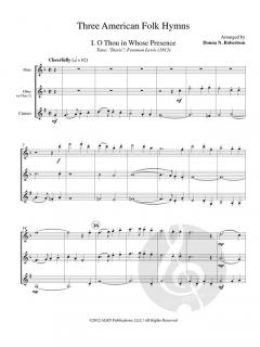 3 American Folk Hymns 