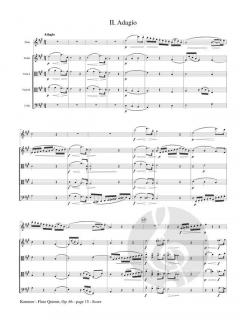 Flute Quintet op. 66, von Kaspar Kummer 