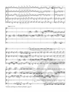 Variations and Fugue on a Theme of Handel op. 24 von Johannes Brahms 