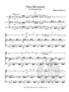 3 Movements von William Harbinson 