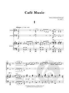 Cafe Music von Paul Schoenfeld 