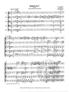 Quintet in C Major, K. 309/330 von Wolfgang Amadeus Mozart 