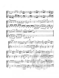 6 Sonates op. 51 von Joseph Bodin de Boismortier 