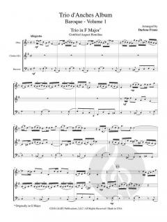 Trio D'Anches Album: Baroque Volume 1 