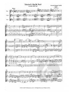 Trios op. 26, Nos 4-6 von Giuseppe Maria Cambini 