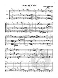Trios op. 26, Nos 4-6 von Giuseppe Maria Cambini 