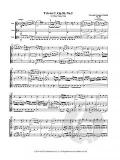 Trios op. 26, Nos. 1-3 von Giuseppe Maria Cambini 