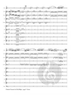 Clarinet Concerto in E-flat Major op. 36 von Franz Vincenz Krommer 