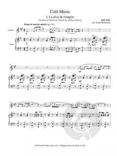 Cafe Music von Erik Satie 