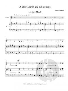 Reflections and A Slow March von Thomas Schudel 