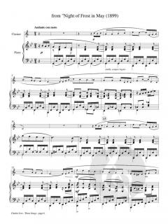 3 Songs von Charles Ives 