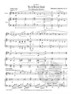 To A River God von Deborah J. Anderson 