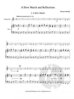 A Slow March and Reflections von Thomas Schudel 