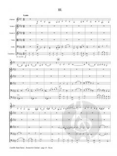 Sonata von Camille Saint-Saëns 