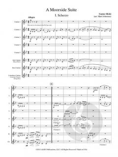 A Moorside Suite von Gustav Holst 