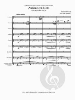 Andante con Moto from Serenade op. 44 von Antonín Dvořák 