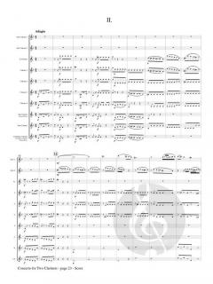 Concerto for 2 Clarinets op. 35 von Franz Vincenz Krommer 