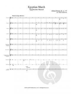 Egyptian March von Johann Strauss (Sohn) 