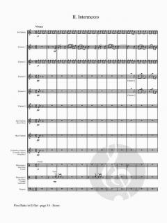First Suite in E-flat op. 28, No.1 von Gustav Holst 